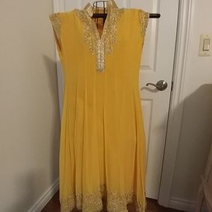 Anarkali dress with Chudidhar.